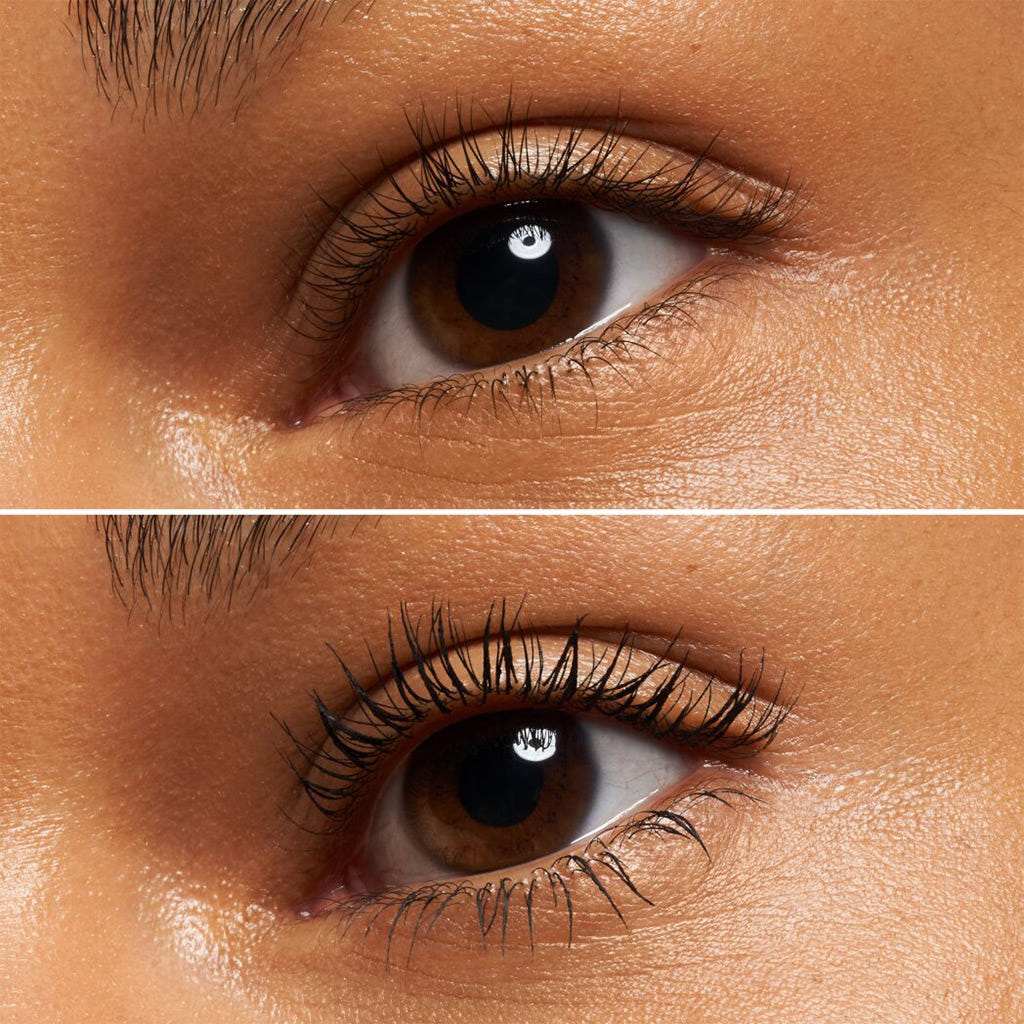 Catrice Cosmetics Glam & Doll Easy Wash Off Power Hold Volume Mascara (9ml) - Model Shot 1 (Before & After)