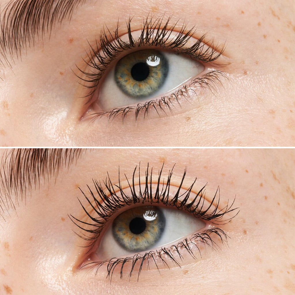 Catrice Cosmetics Glam & Doll Sculpt & Volume Mascara (9.5ml) - Model Shot 1 (Before & After)