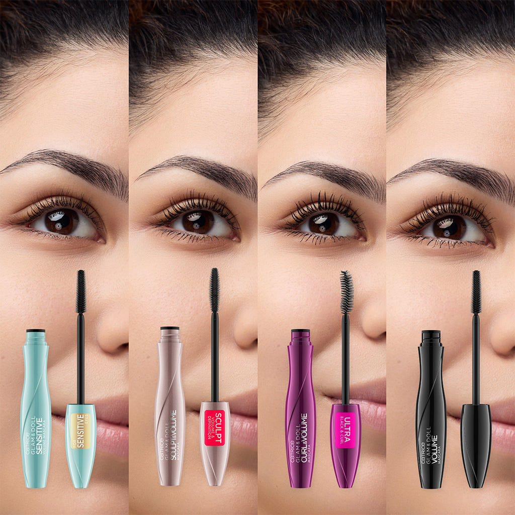 Catrice Cosmetics Glam & Doll Sensitive Volume Mascara (9ml) - Comparison Model Shot