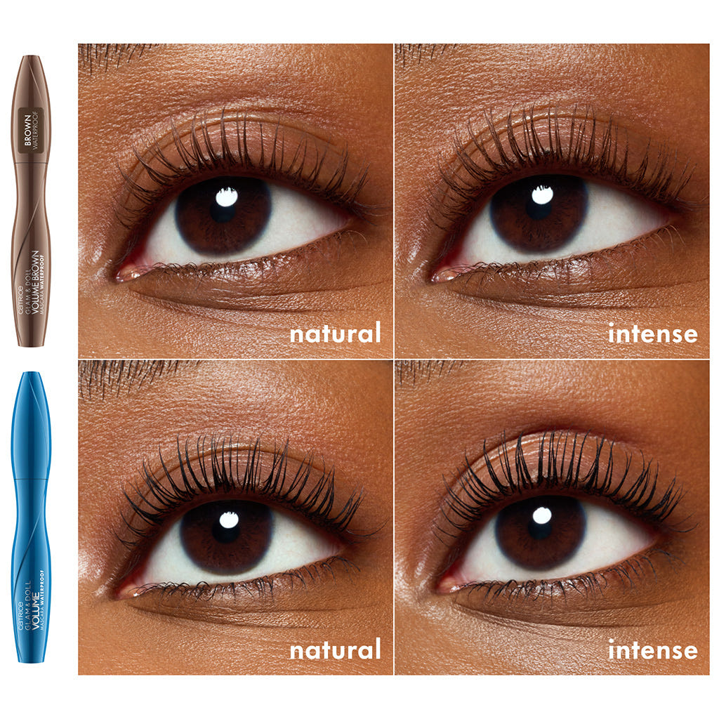 Catrice Cosmetics Glam & Doll Volume Brown Mascara Waterproof (10ml) - Comparison Model Shot 2