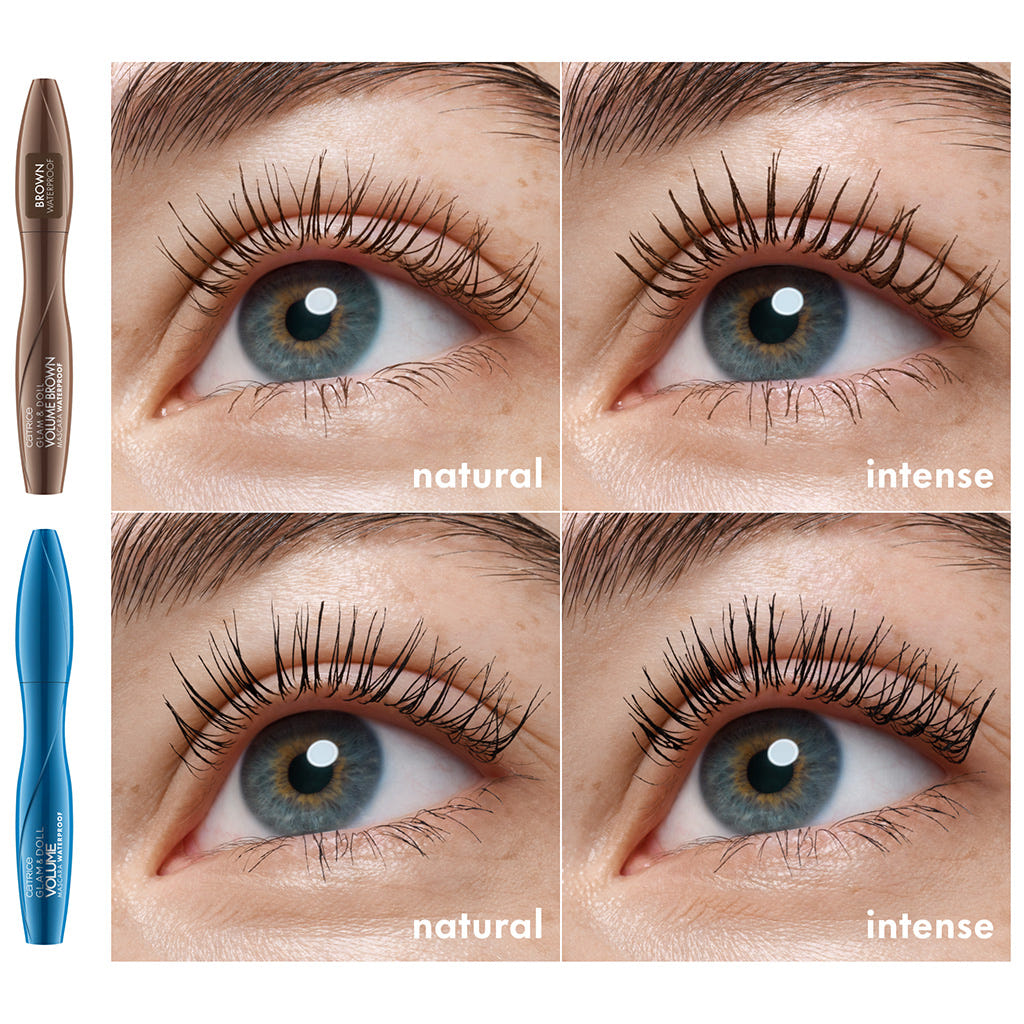 Catrice Cosmetics Glam & Doll Volume Brown Mascara Waterproof (10ml) - Comparison Model Shot 3