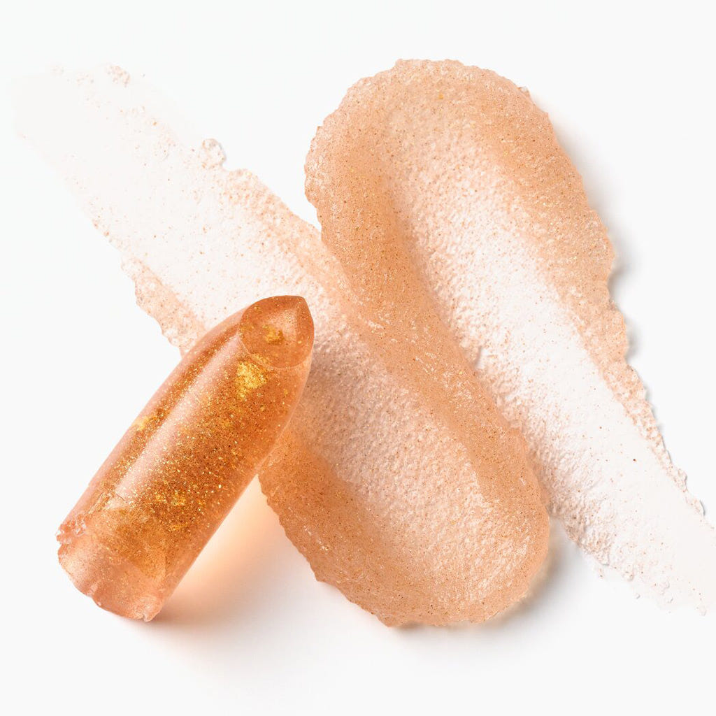 Catrice Cosmetics Glam In Gold Glow Lip Balm 010 In A Gold Rush (3.5g) - Swatch