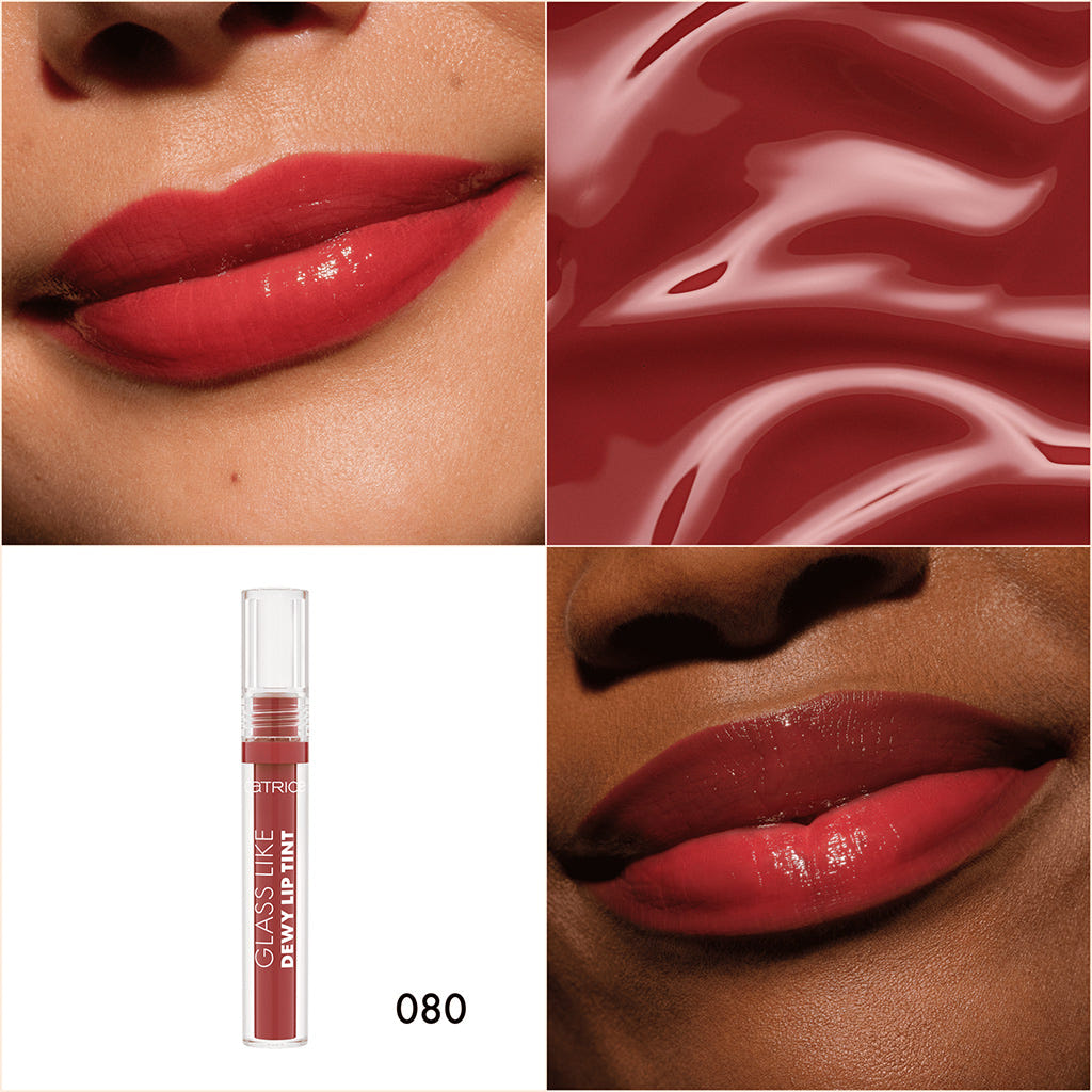 Catrice Cosmetics Glass Like Dewy Lip Tint (3ml) - Product Shot [080 Watch Out - It's Hot]