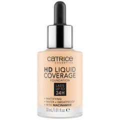 Catrice Cosmetics HD Liquid Coverage Foundation (30ml) [002 Porcelain Beige]