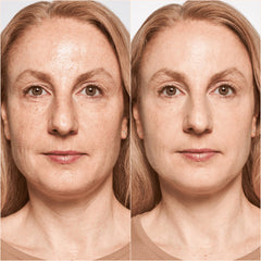 Catrice Cosmetics HD Liquid Coverage Foundation (30ml) - Model Shot 1 (Before & After) [008 Fair Beige]