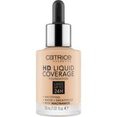 Catrice Cosmetics HD Liquid Coverage Foundation (30ml) [008 Fair Beige]