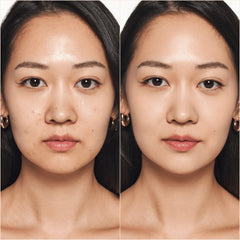 Catrice Cosmetics HD Liquid Coverage Foundation (30ml) - Model Shot 1 (Before & After) [010 Light Beige]