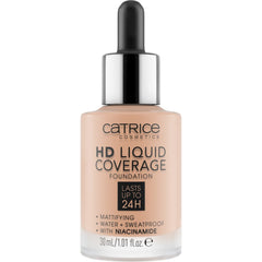 Catrice Cosmetics HD Liquid Coverage Foundation (30ml) [020 Rose Beige]