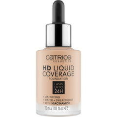 Catrice Cosmetics HD Liquid Coverage Foundation (30ml) [030 Sand Beige]