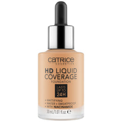 Catrice Cosmetics HD Liquid Coverage Foundation (30ml) [034 Medium Beige]