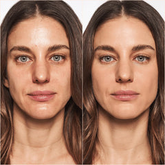 Catrice Cosmetics HD Liquid Coverage Foundation (30ml) - Model Shot 1 (Before & After) [040 Warm Beige]