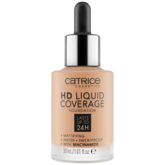 Catrice Cosmetics HD Liquid Coverage Foundation (30ml) [044 Deeply Rose]