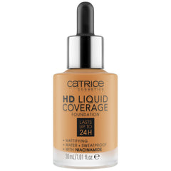 Catrice Cosmetics HD Liquid Coverage Foundation (30ml) [066 Warm Toffee]