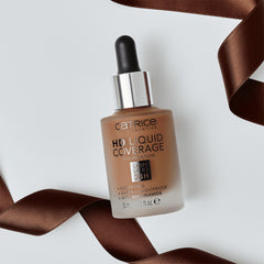 Catrice Cosmetics HD Liquid Coverage Foundation (30ml) - Lifestyle Shot [082 Warm Caramel]