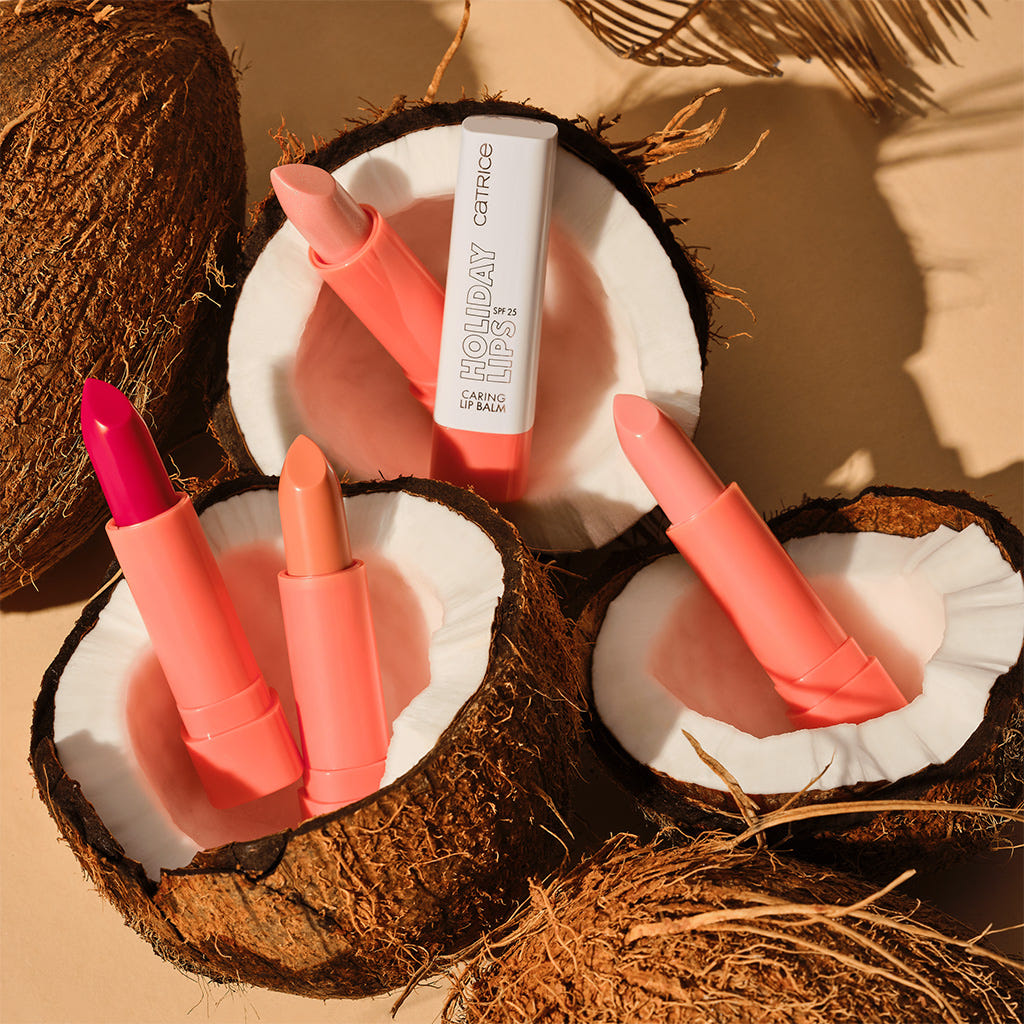 Catrice Cosmetics Holiday Lips Caring Lip Balm 040 Tropic Feels (3.5g) - Lifestyle Shot 2