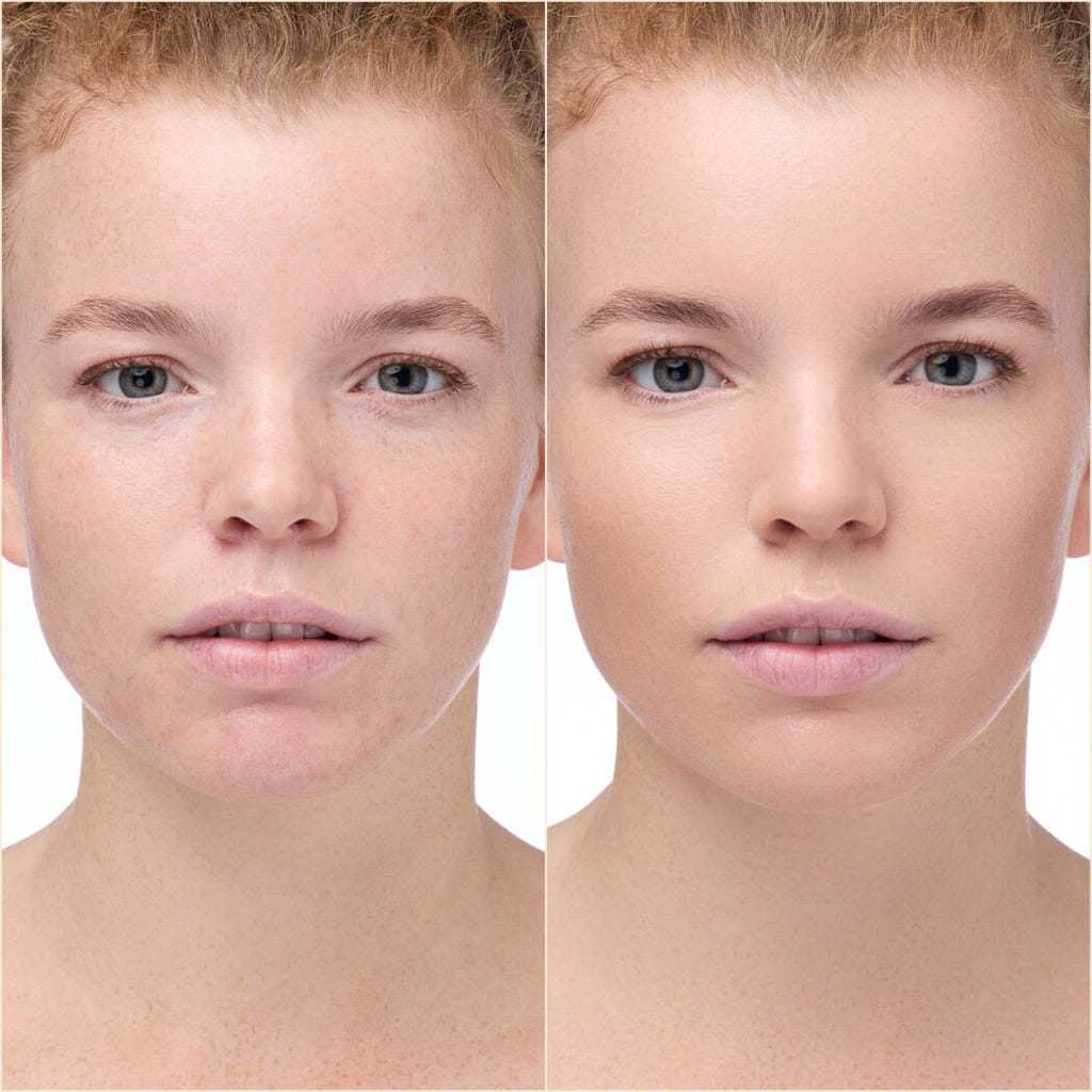 Catrice Cosmetics Instant Bright Serum Concealer (5ml) - Model Shot 1 (Before & After) [020W]