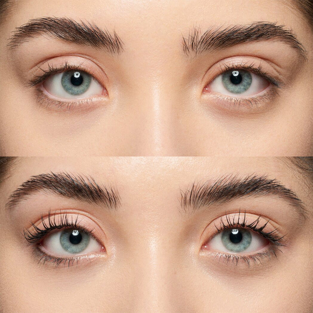 Catrice Cosmetics Lash Brow Designer Shaping And Conditioning Mascara Gel (6ml) - Model Shot 1 (Before & After)