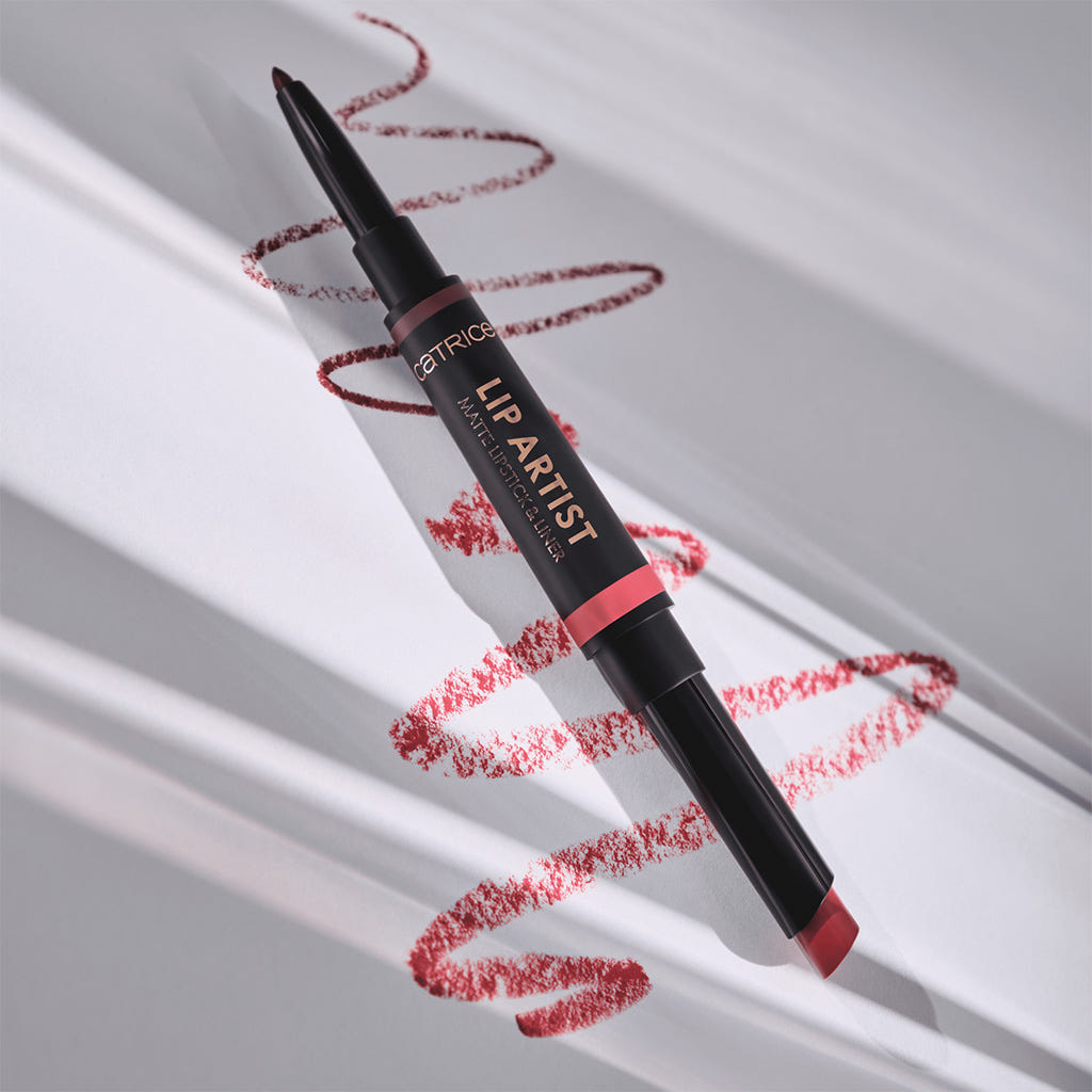 Catrice Cosmetics Lip Artist Matte Lipstick & Liner (1.74g) - Lifestyle Shot [020 Never Apart]