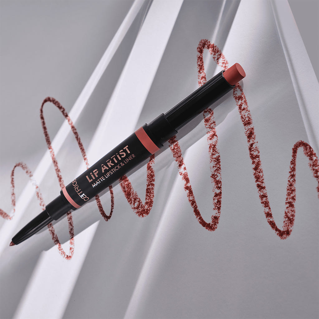 Catrice Cosmetics Lip Artist Matte Lipstick & Liner (1.74g) - Lifestyle Shot [030 Best Friends Forever]