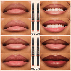 Catrice Cosmetics Lip Artist Matte Lipstick & Liner (1.74g) - Comparison Model Shot 2