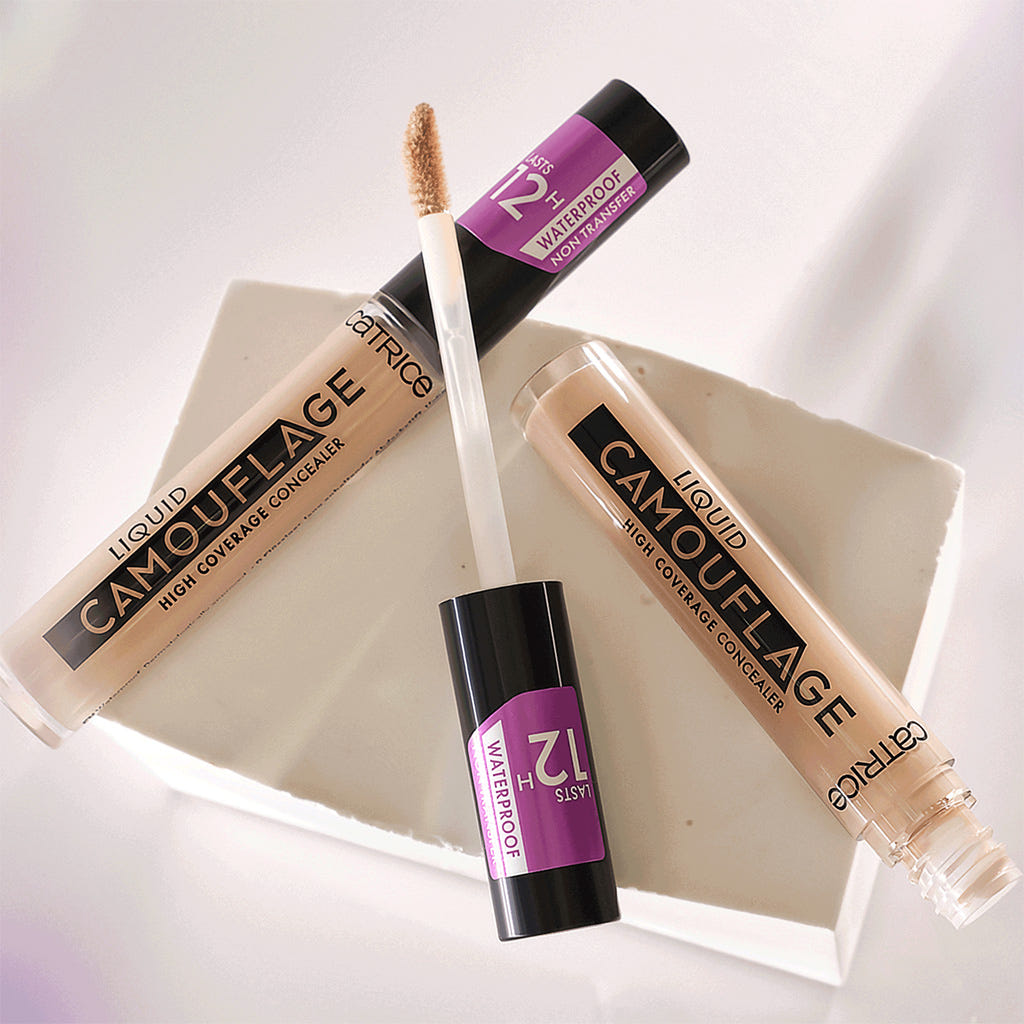 Catrice Cosmetics Liquid Camouflage High Coverage Concealer (5ml) - Lifestyle Shot [020 Light Beige]