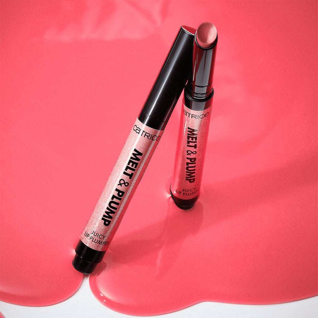 Catrice Cosmetics Melt & Plump Juicy Lip Plumper (1.8g) - Lifestyle Shot 1 [030 Tipsy In Love]