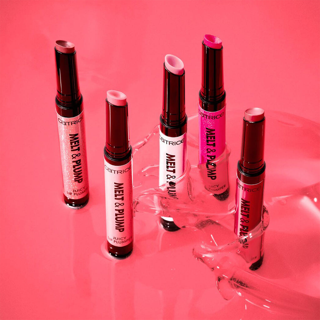 Catrice Cosmetics Melt & Plump Juicy Lip Plumper (1.8g) - Lifestyle Shot