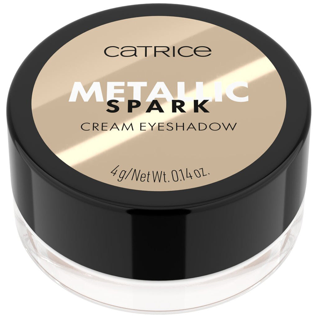 Catrice Cosmetics Metallic Spark Cream Eyeshadow (4g) - Pot [010 Champagne Chic]