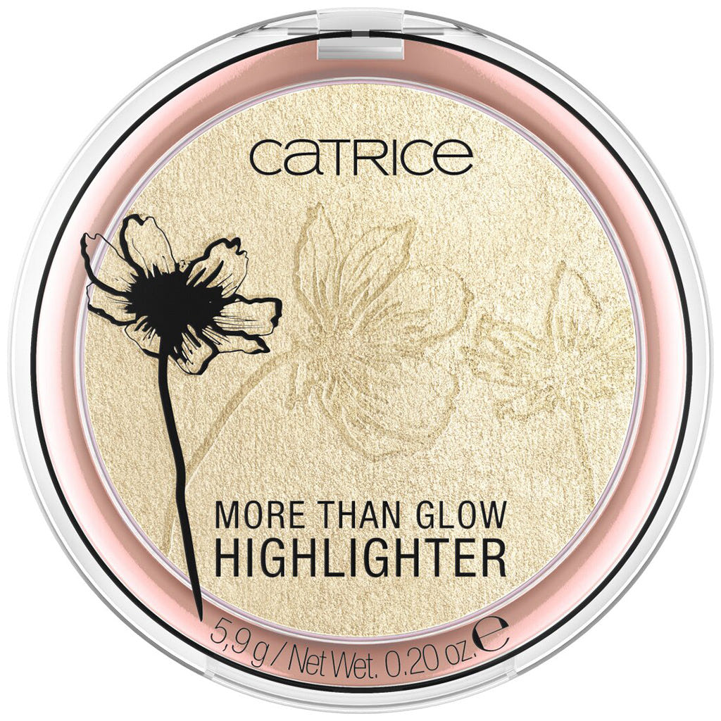 Catrice Cosmetics More Than Glow Highlighter (5.9g) - Component [010 Ultimate Platinum Glaze]