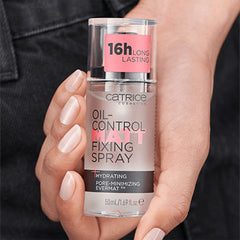 Catrice Cosmetics Oil-Control Matt Fixing Spray (50ml) - Lifestyle Shot 2 