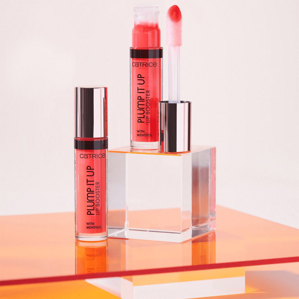Catrice Cosmetics Plump It Up Lip Booster (3.5ml) - Lifestyle Shot 2 [090 Potentially Scandalous]