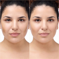 Catrice Cosmetics Soft Glam Filter Stick (9g) - Model Shot 1 (Before & After) [030 Medium]