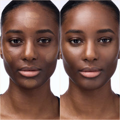 Catrice Cosmetics Soft Glam Filter Stick (9g) - Model Shot 1 (Before & After) [065 Tan]