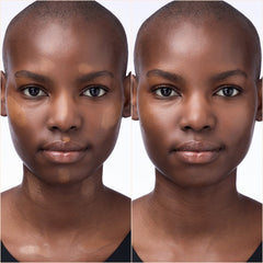 Catrice Cosmetics Soft Glam Filter Stick (9g) - Model Shot 1 (Before & After) [098 Deep]