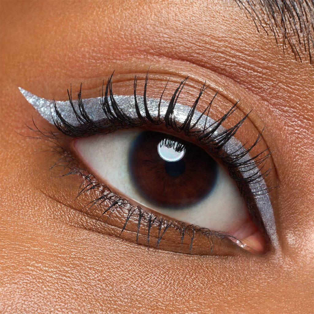 Catrice Cosmetics Space Glam Liquid Effect Eyeliner (1.4ml) - Model Shot 1 [010 Moonstone Metallic]