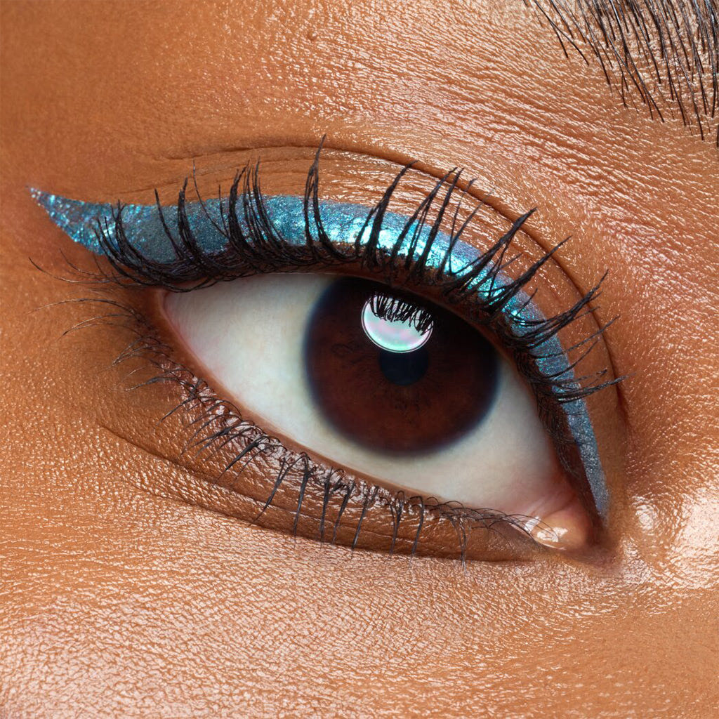 Catrice Cosmetics Space Glam Liquid Effect Eyeliner (1.4ml) - Model Shot 1 [030 Cosmic Chrome]
