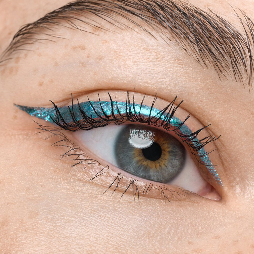 Catrice Cosmetics Space Glam Liquid Effect Eyeliner (1.4ml) - Model Shot 2 [030 Cosmic Chrome]