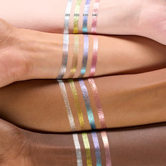 Catrice Cosmetics Space Glam Liquid Effect Eyeliner (1.4ml) - Model Arm Colour Swatches 2
