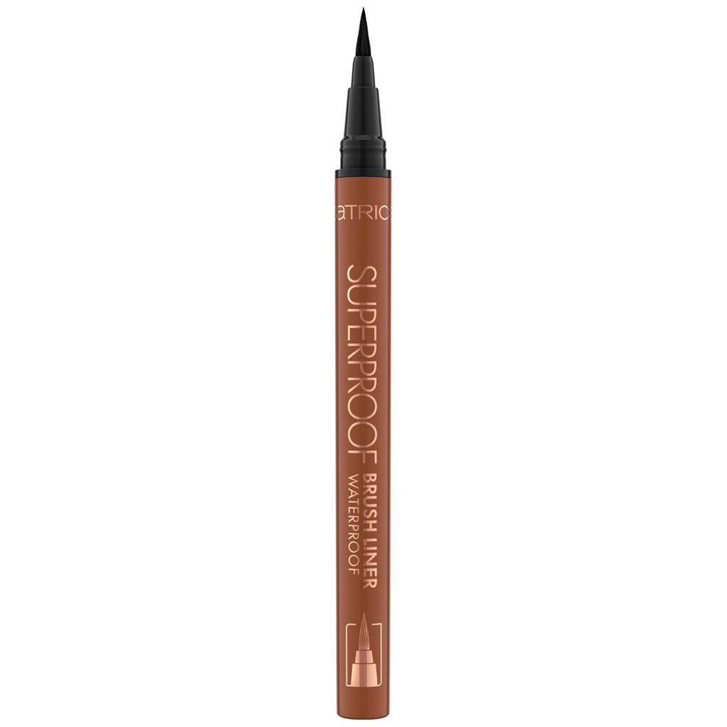 Catrice Cosmetics Superproof Brush Liner Waterproof (0.45ml) [020 Cocoa Brown]
