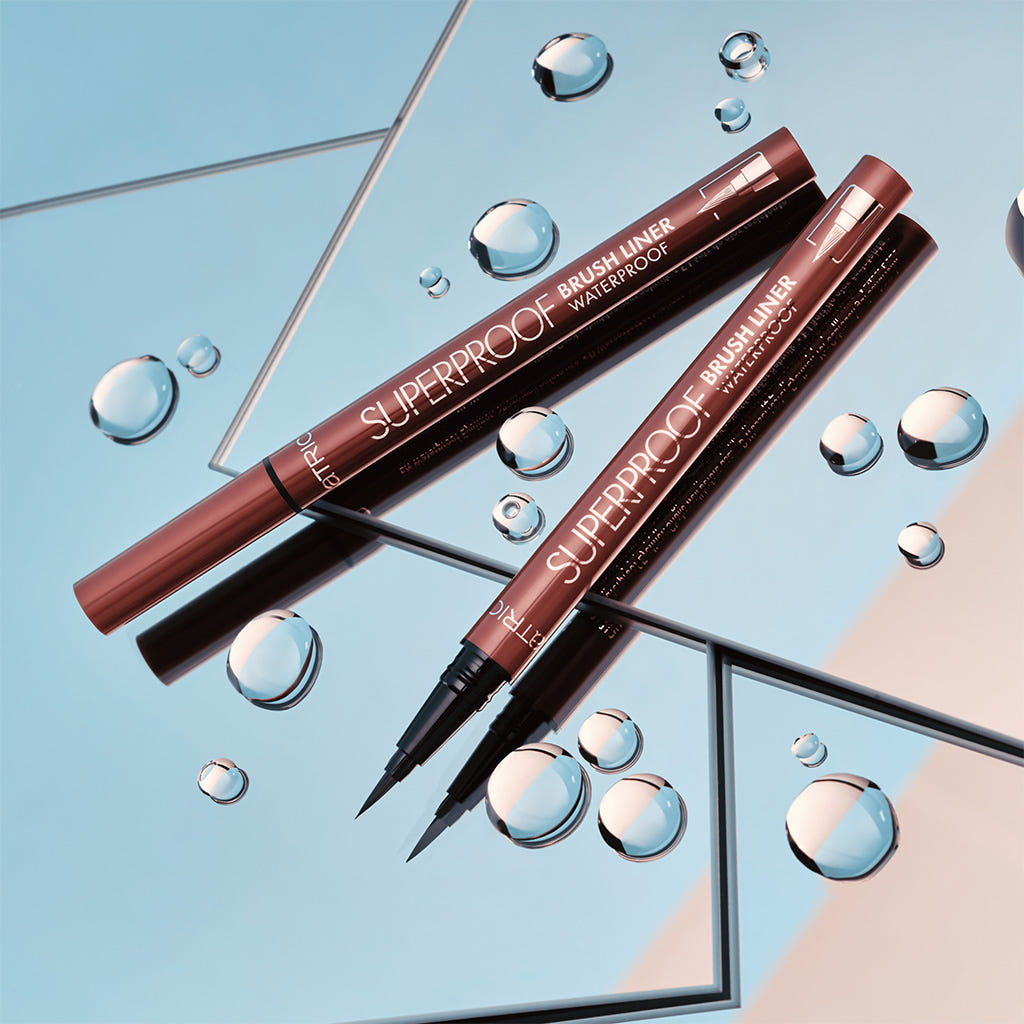 Catrice Cosmetics Superproof Brush Liner Waterproof (0.45ml) - Lifestyle Shot [020 Cocoa Brown]