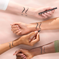 Catrice Cosmetics Superproof Brush Liner Waterproof (0.45ml) - Model Arm Colour Swatches