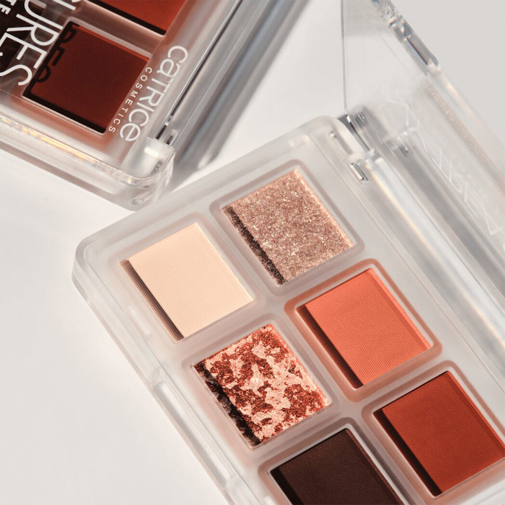 Catrice Cosmetics Tiny Treasures Eyeshadow Palette (4.2g) - Lifestyle Shot 1 [030 Heat It Up]