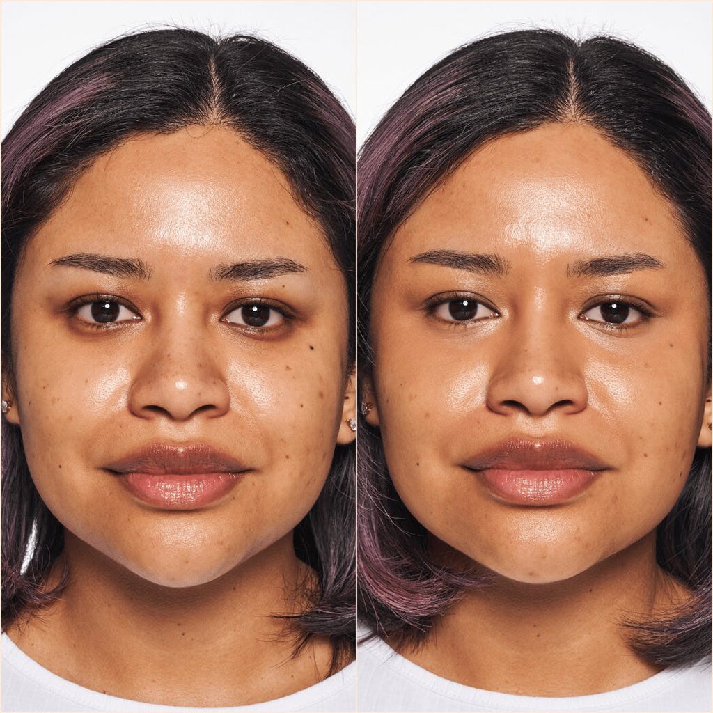 Catrice Cosmetics True Skin High Cover Concealer (4.5ml) - Model Shot 1 (Before & After) [060 Neutral Fudge]
