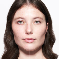 Catrice Cosmetics True Skin Hydrating Foundation (30ml) - Model Shot 1 (Before & After) [004 Neutral Porcelain]