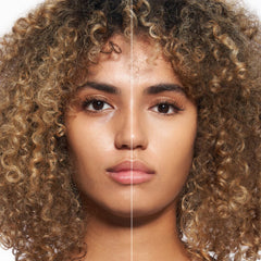 Catrice Cosmetics True Skin Hydrating Foundation (30ml) - Model Shot 1 (Before & After) [046 Neutral Toffee]