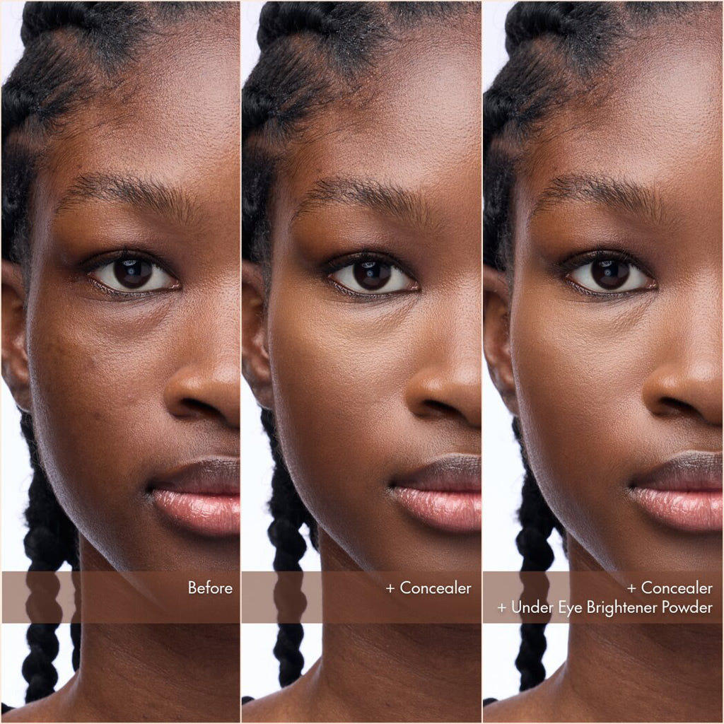 Catrice Cosmetics Under Eye Brightener Setting Powder (2.3g) - Model Shot 1 [030 Golden Toffee]