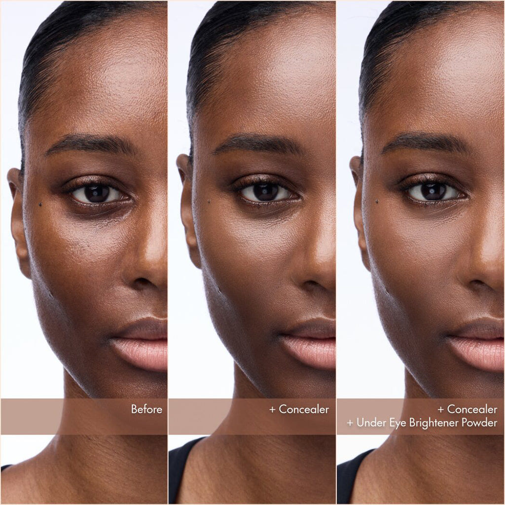 Catrice Cosmetics Under Eye Brightener Setting Powder (2.3g) - Model Shot 1 [040 Dark Mocha]