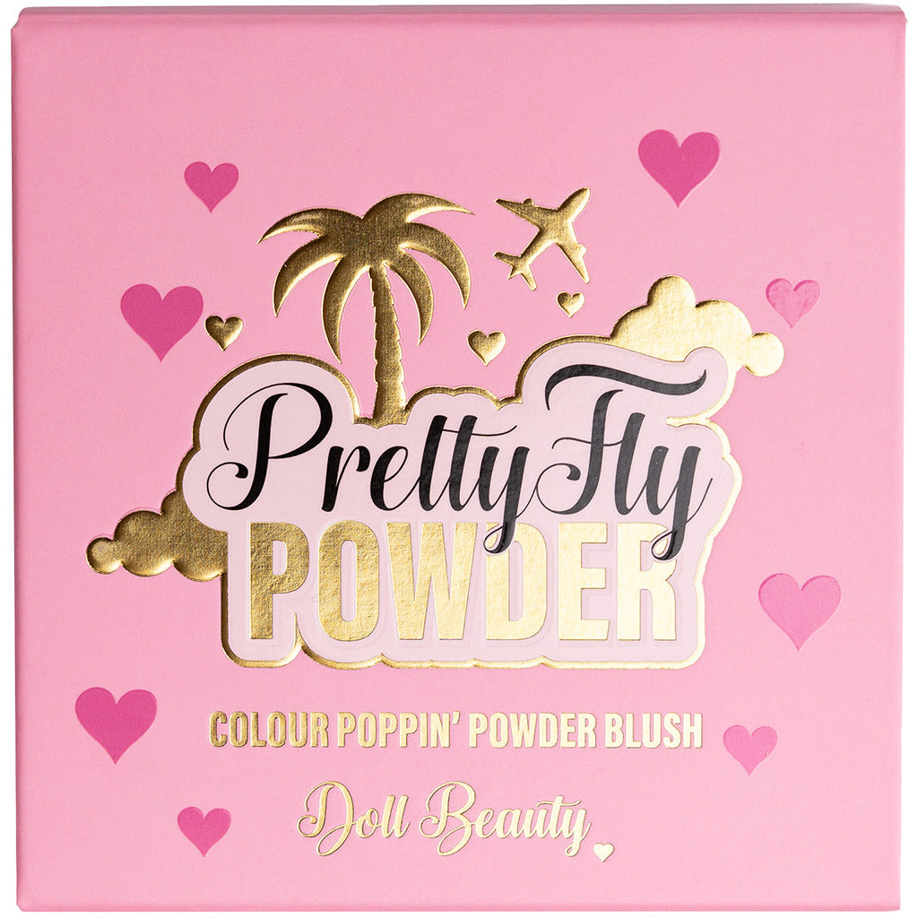 Doll Beauty Pretty Fly Powder Blusher (6g) - Packaging Box 1