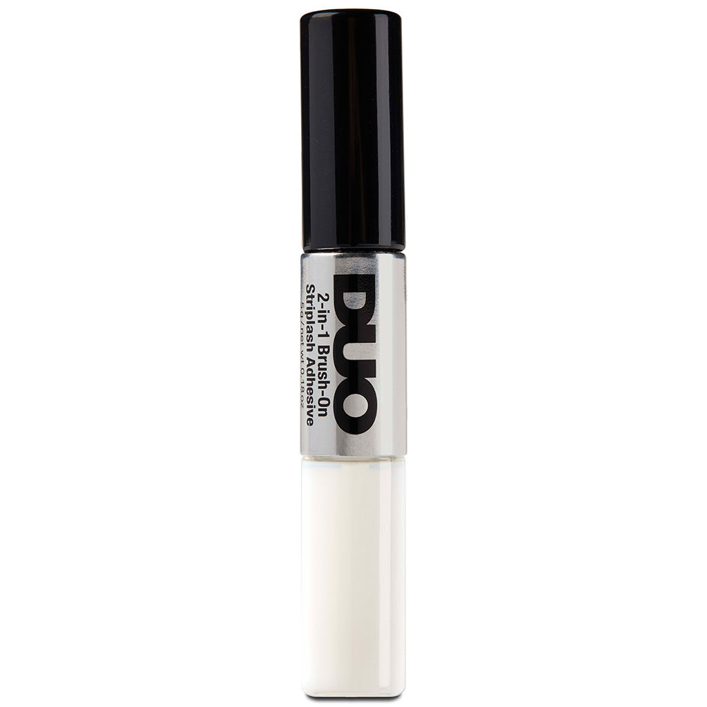 DUO 2 in 1 Brush-on Strip Lash Adhesive White/Clear + Dark Tone (5g) - Tube