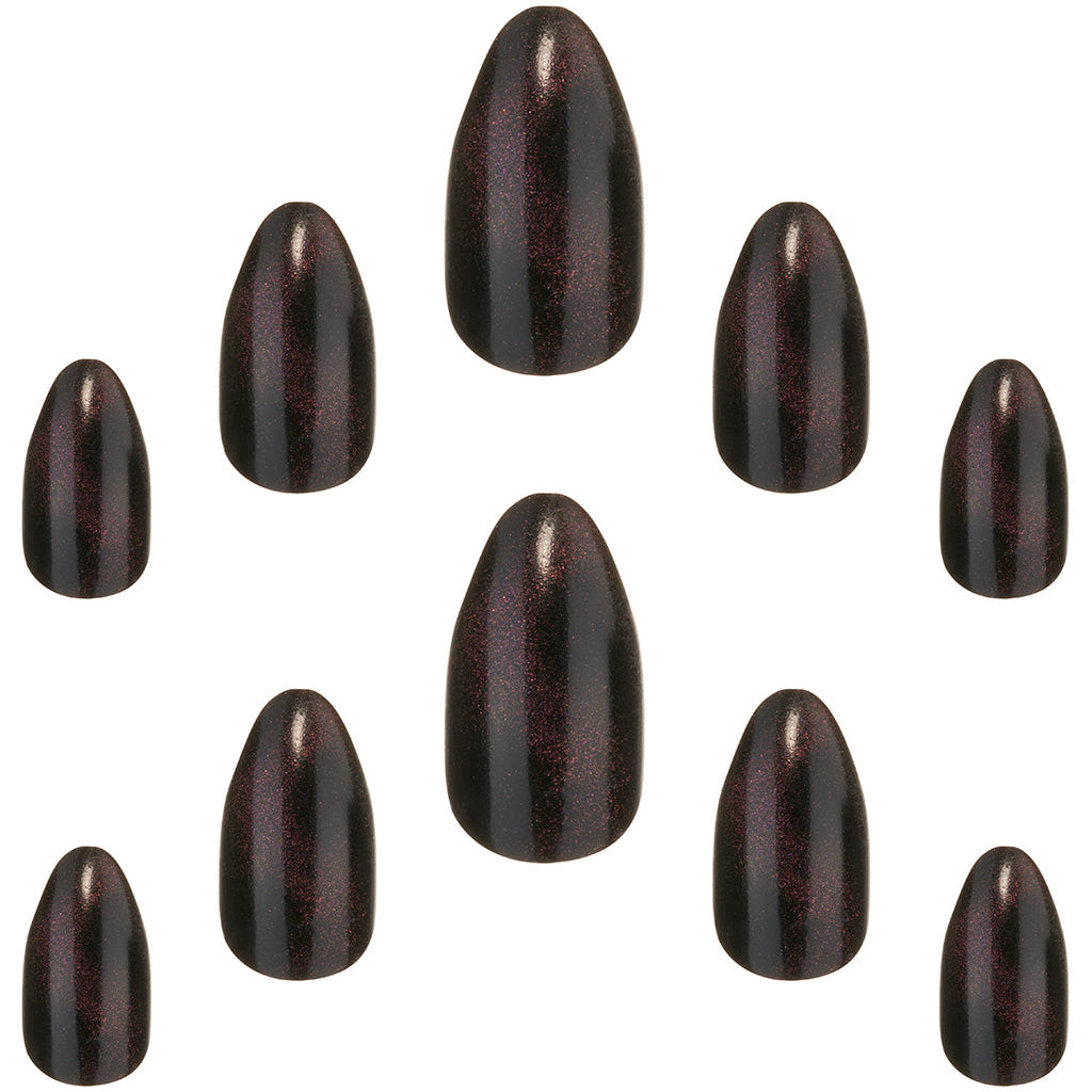 Elegant Touch Cat Eye Effect False Nails Stiletto Medium Length - Stardust (Nails - Loose)